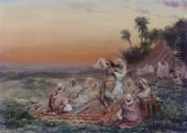 Dance At Sunset In A Bedouin Camp - view 1