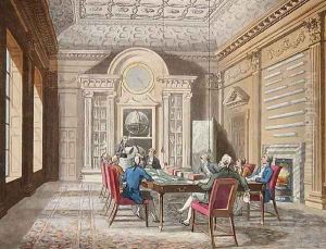 Board Room of The Admiralty, 1808