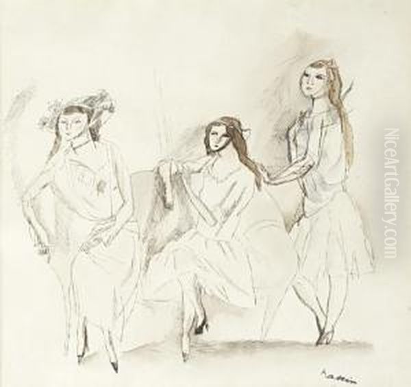 Trois Jeunes Filles - view 1