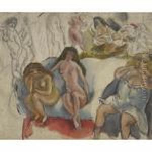 Femmes Galantes by Jules Pascin