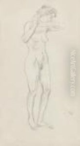 Nu Debout by Jules Pascin