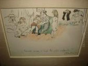 Laissez Venir A Moi Les Petits Enfants by Jules Pascin