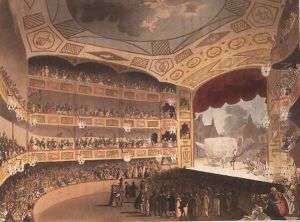 Royal Circus from Ackermanns Microcosm of London by T. Rowlandson & A.C. Pugin