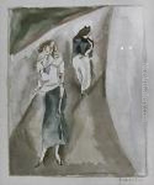 Two Street Walkers - view 1