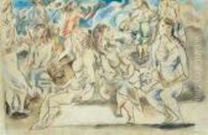 Personnages by Jules Pascin