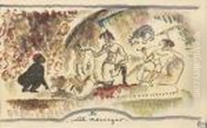 Le Petit Messager by Jules Pascin