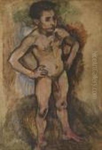 Modele Italien by Jules Pascin