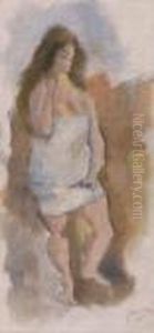 Jeune Femme En Chemise Jeune Femme En Chemise