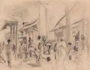 Dans La Rue by Jules Pascin