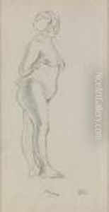 Deux Femmes Assises by Jules Pascin