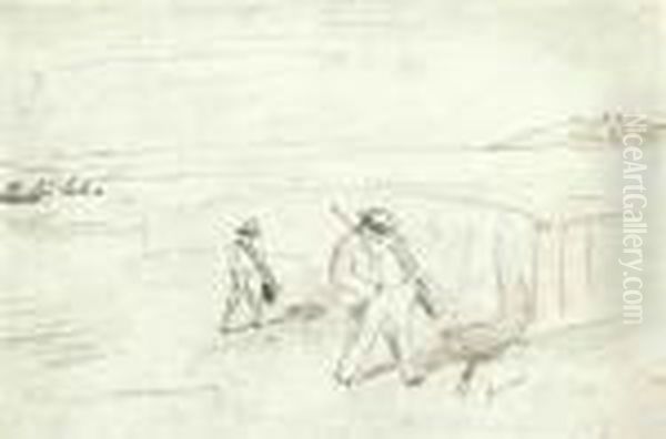 La Partie De Chasse Sur La Plage - view 1