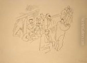 The Gamblers by Jules Pascin