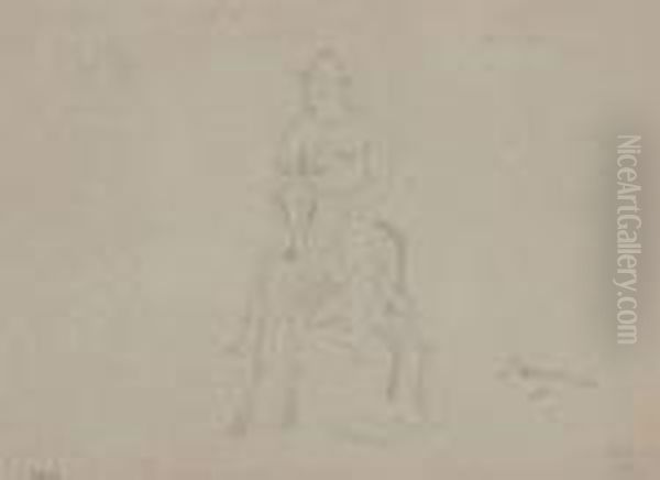 Homme A Cheval - view 1