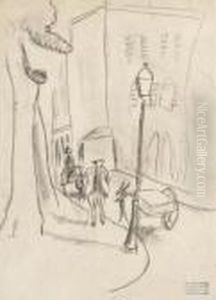 Scene De Rue by Jules Pascin