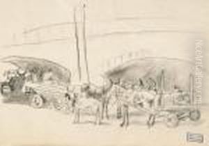 Scene De Rue by Jules Pascin