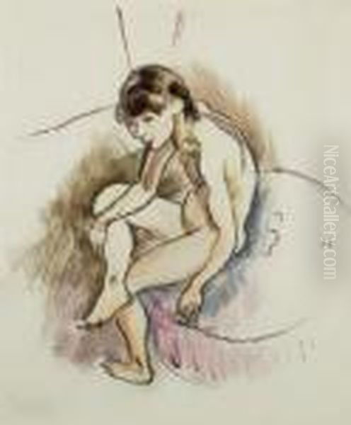Fillette Assise - view 1