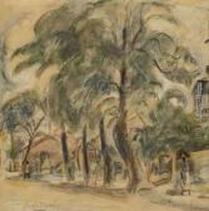 Paysage De Cuba by Jules Pascin