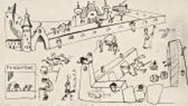 Scene De Village - view 1