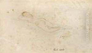 Nu Allonge by Jules Pascin