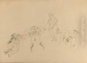 Intimite by Jules Pascin