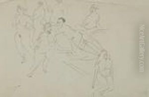 Composition by Jules Pascin