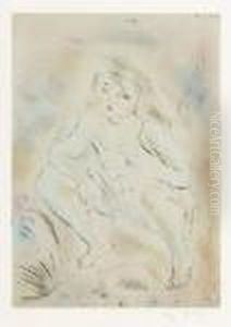 Cendrillon Accroupie by Jules Pascin
