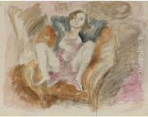 Petite Fille A La Chaise Longue (rebecca)