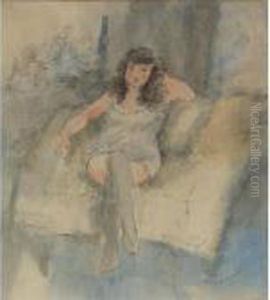Femme Assis Dans Un Interieur Femme Assis Dans Un Interieur