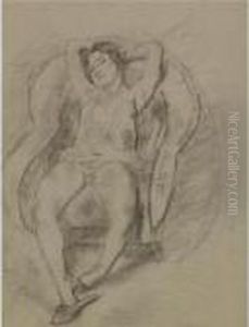 Femme Couche by Jules Pascin