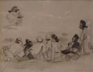 Cuba, Le Pique-nique by Jules Pascin