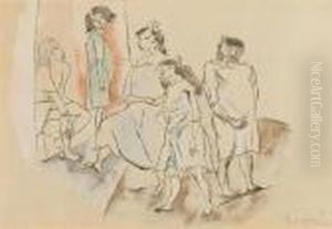 Les Filles De Cuba by Jules Pascin