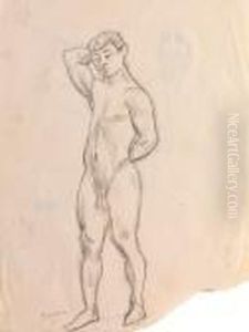 Nu D'homme/homme Dessinant (recto Verso) Nu D'homme/homme Dessinant (recto Verso)