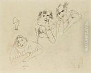 Trois Femmes by Jules Pascin