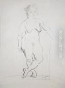 Nu by Jules Pascin