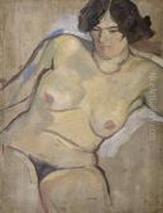 Femme Nue (carmen) by Jules Pascin