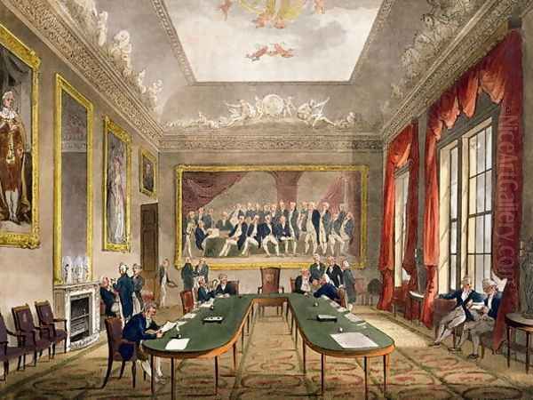 Trinity House from Ackermanns Microcosm of London - view 1