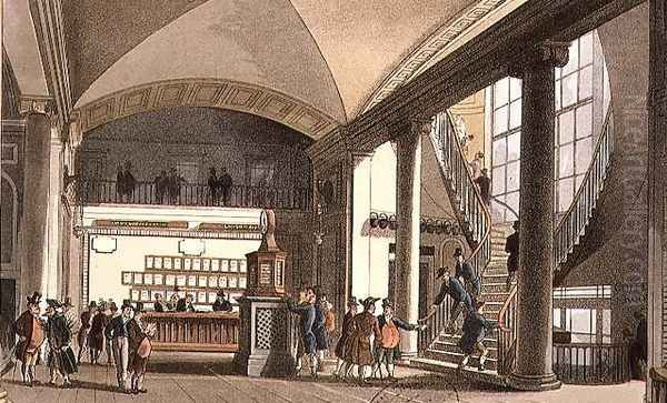 The Hall of the Auction Market - view 1