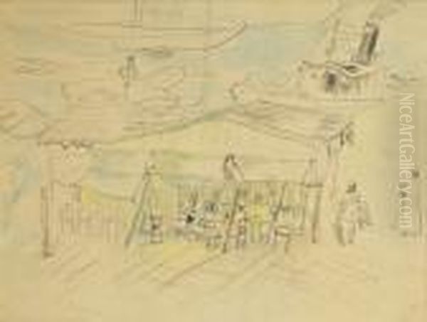 Les Marchands Sur Le Port - view 1