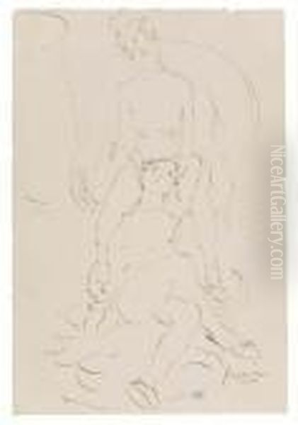 Two Female Nudes - view 1