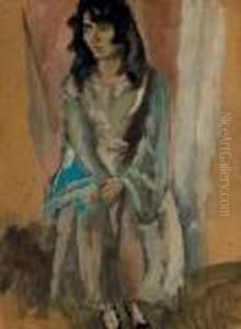 La Persane Brune by Jules Pascin