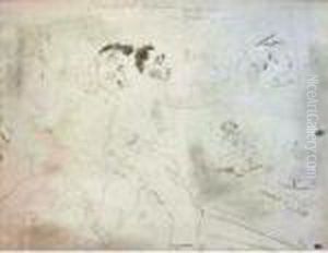 Personnages Au Sofa.
