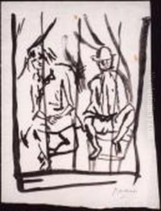 Maison Close A Cuba by Jules Pascin