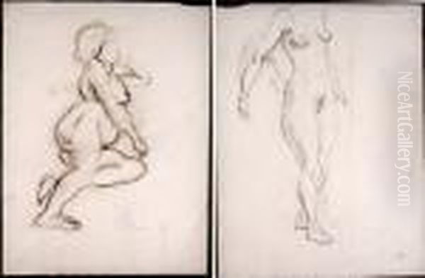 Jeanne / Femme Debout (recto Verso) - view 1