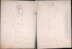 Etude De Nu (recto Verso) by Jules Pascin
