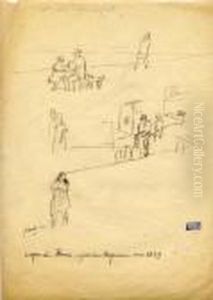 Pres De Bayonne by Jules Pascin