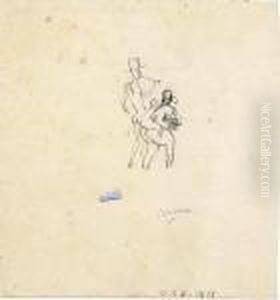 Famille Nue by Jules Pascin