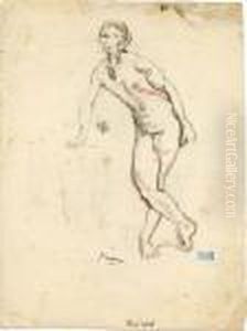 Nu De Jeune Garcon by Jules Pascin