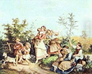 Summer desire by Adrian Ludwig Richter