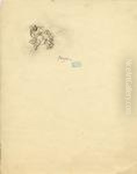 Deux Fillettes Assises - view 1