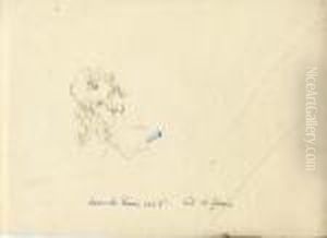 Tete De Femme by Jules Pascin